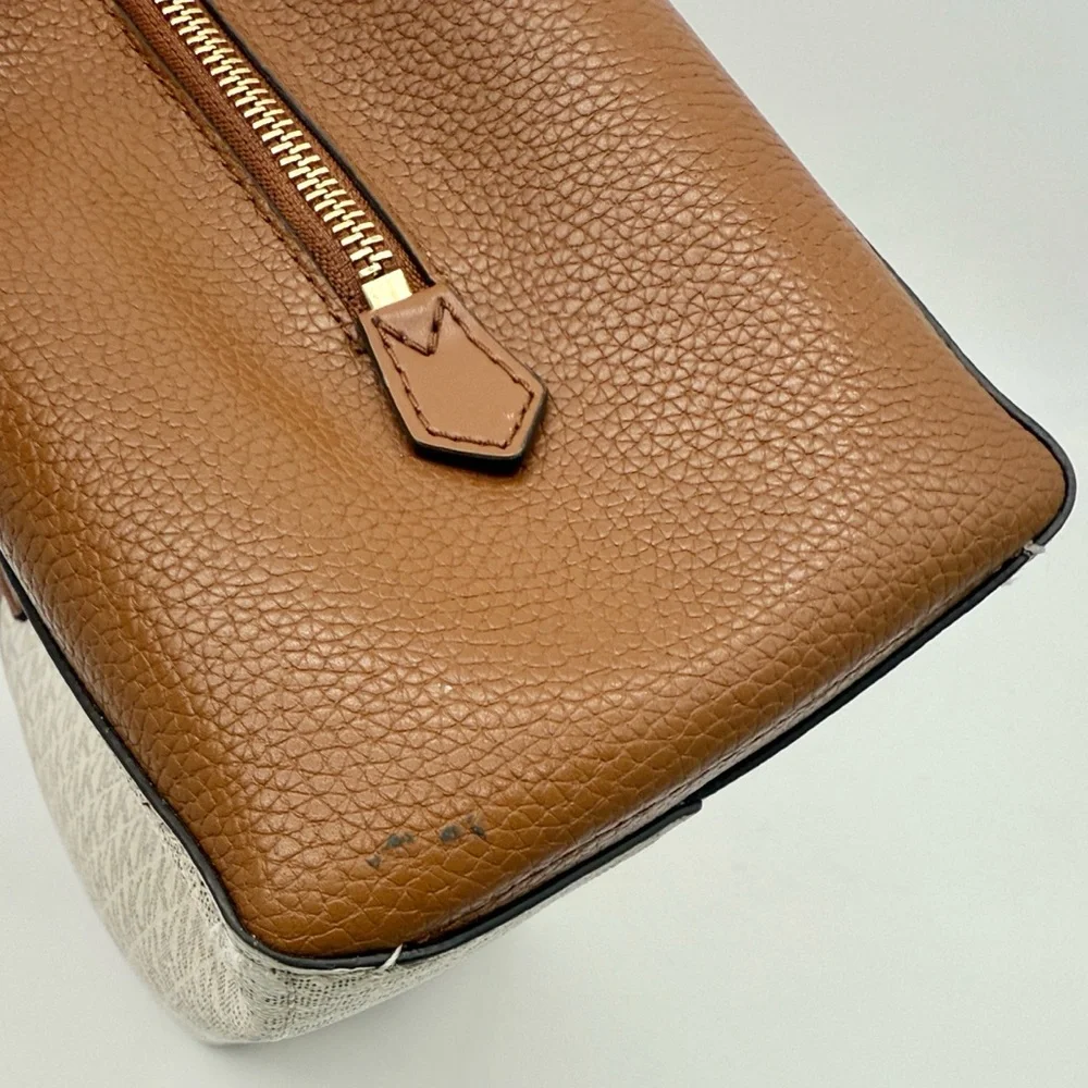 MICHAEL Michael Kors satchel pebbled